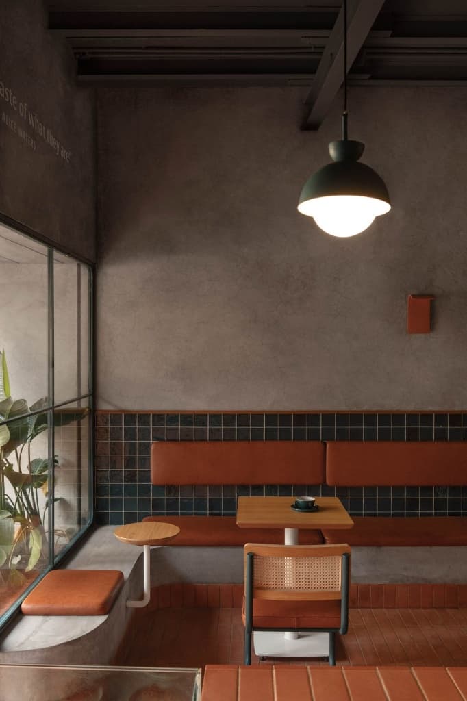 Café in Accra, fully designed